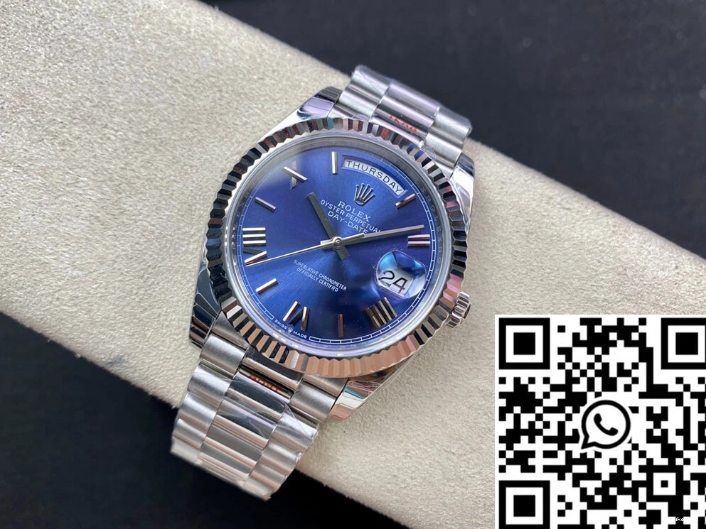 Day M228236-0007 Factory Blue Dial Date EW Rolex 0225